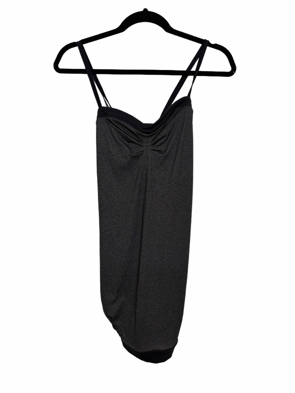 Lululemon Black and Gray Tamk with Double Straps